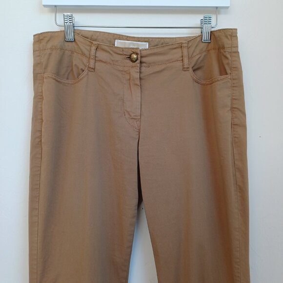 Michael Kors Pant Ankle Zip Detail Cotton Chino Womens size 6 - Picture 10 of 14